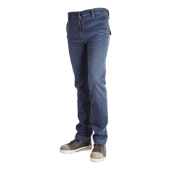 Crosshatch Trucker AFR Jeans - Blue stretch denim